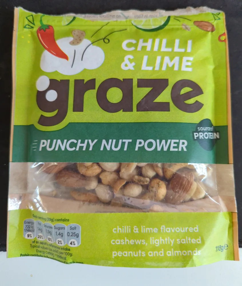 Punchy Chilli & Lime Nutty Protein Power
