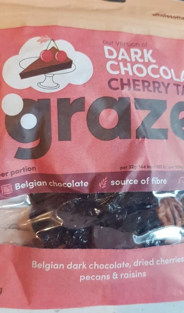 Dark chocolate Cherry Tart