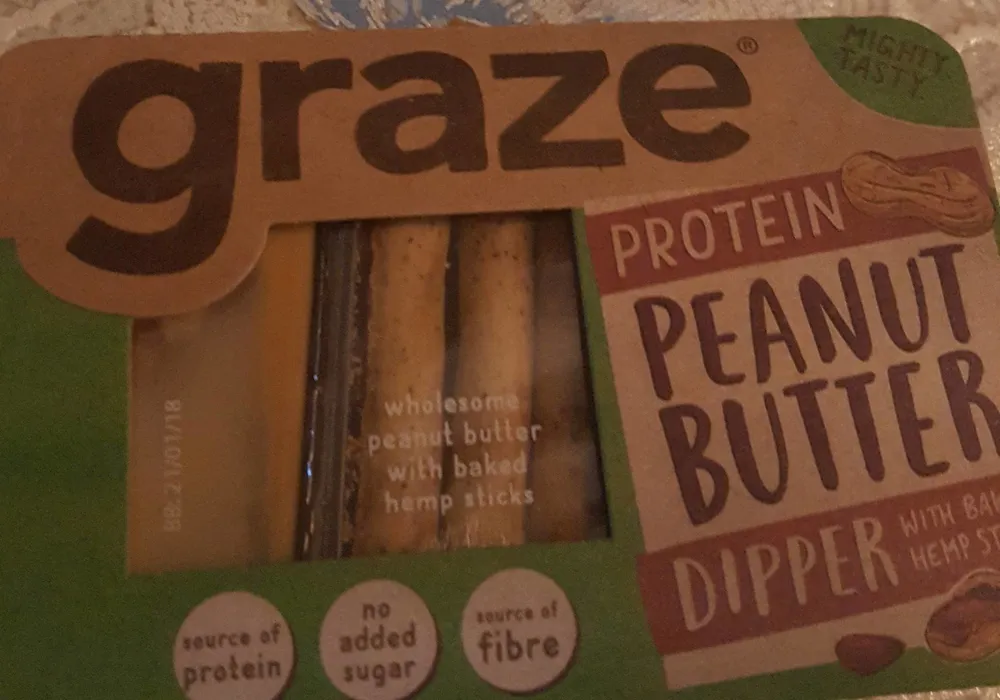 Protein peanut butter dipper