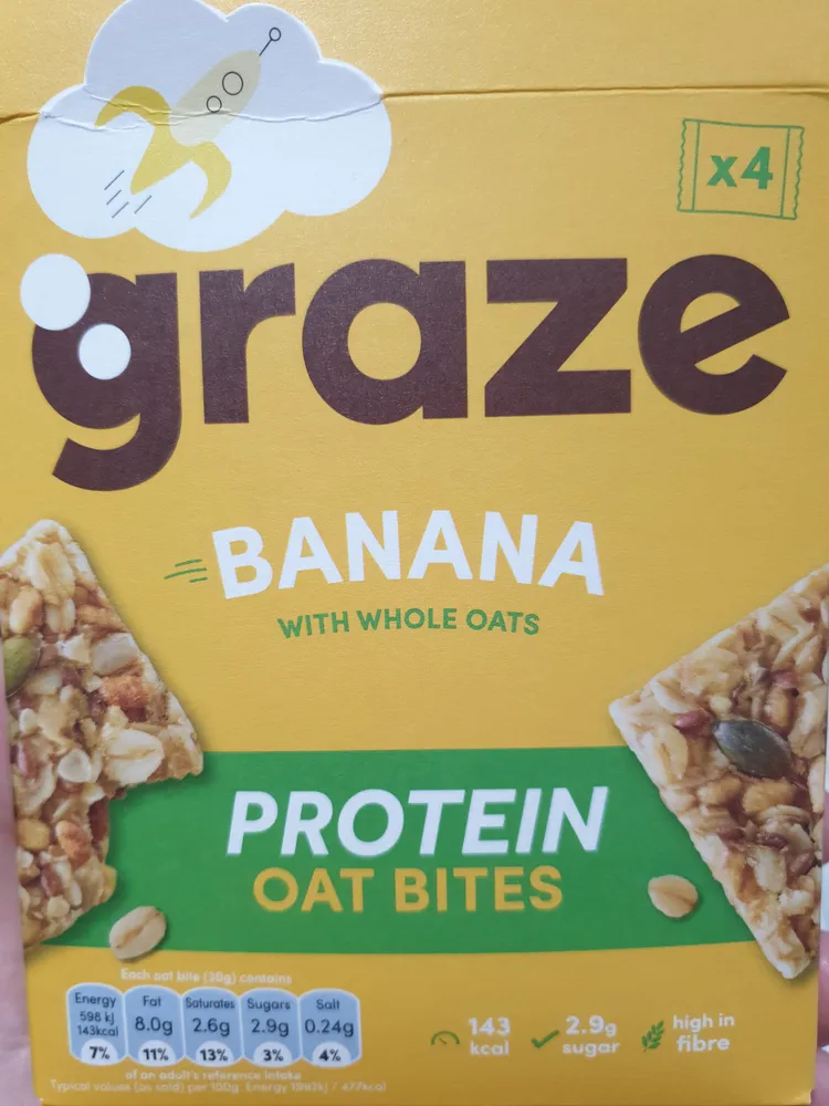 Graze Banana Oat Boosts