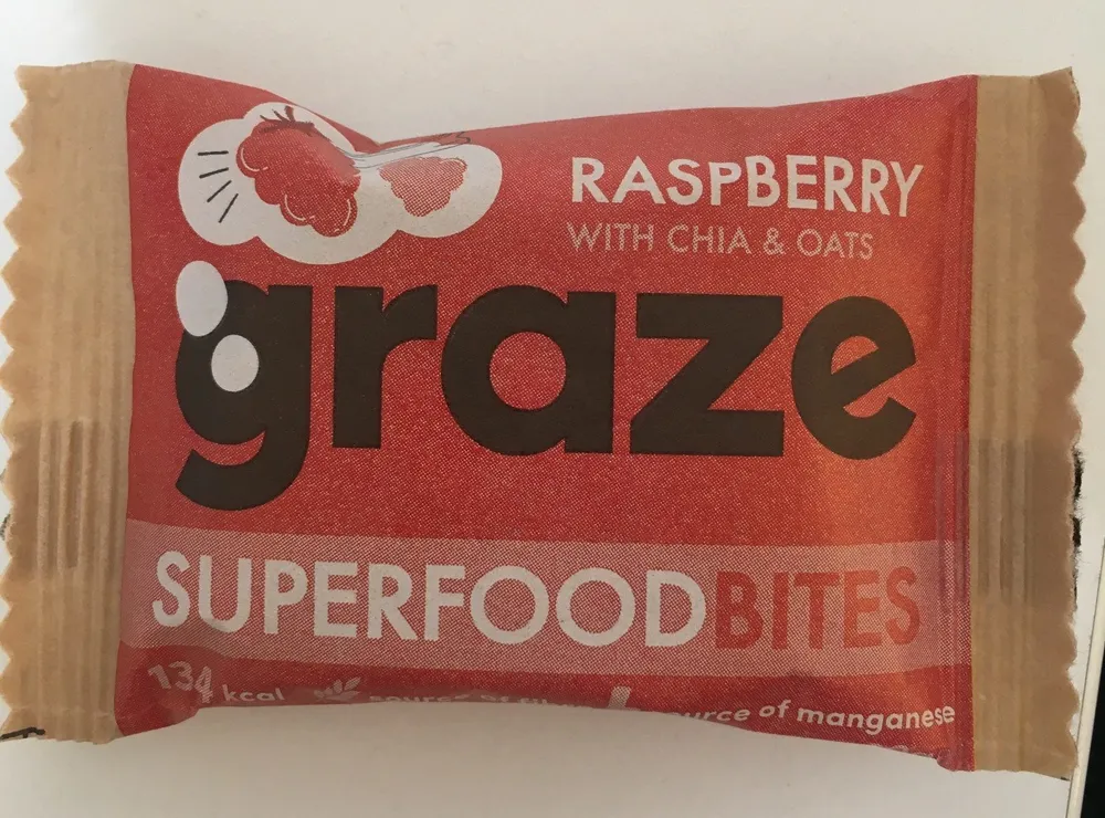 Raspberry with chia and oats