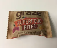 Orange Superfood Bite with Cacao Nibs and Whole Oats