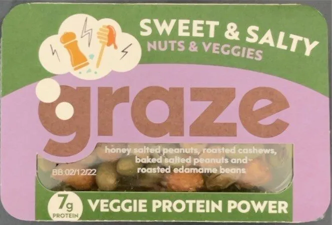 Sweet & salty nuts & veggies