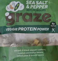 Sea Salt & Pepper Veggie & Nut Power