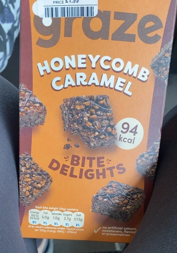 Honeycomb caramel