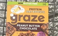 Peanut butter chocolate protein oats bar