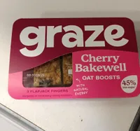 graze cherry bakewell oat boosts