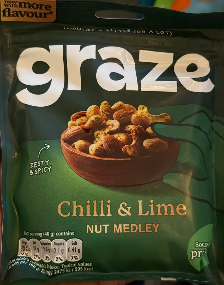 Chilli And Lime Nut Medley