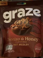 Chorizo And Honey Flavoured Nut Medley
