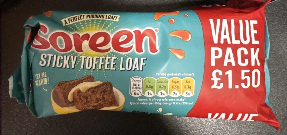 Soreen Sticky Toffee Loaf