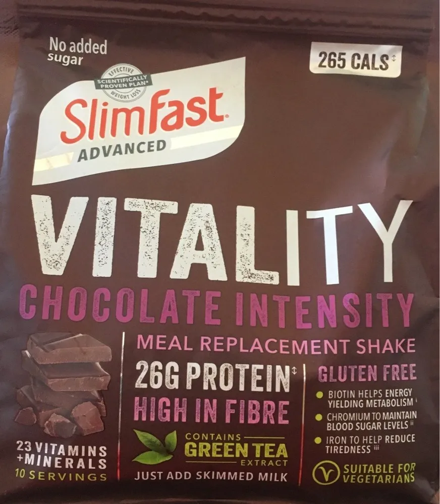 Vitality chocolate intensity