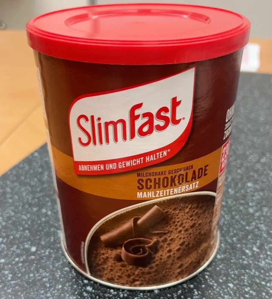 Milchshake Geschmack Schokolade Mahlzeitenersatz