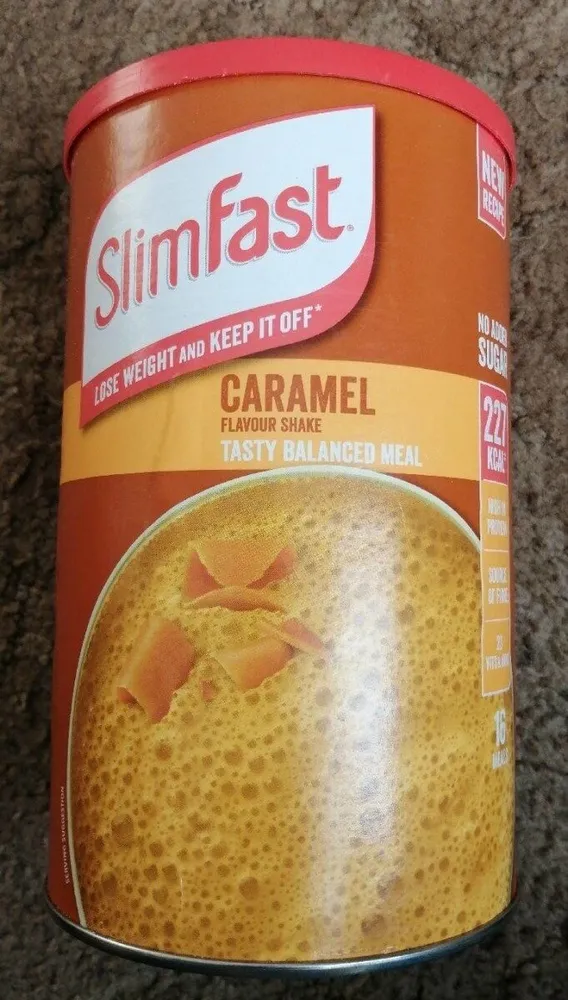Caramel flavour shake