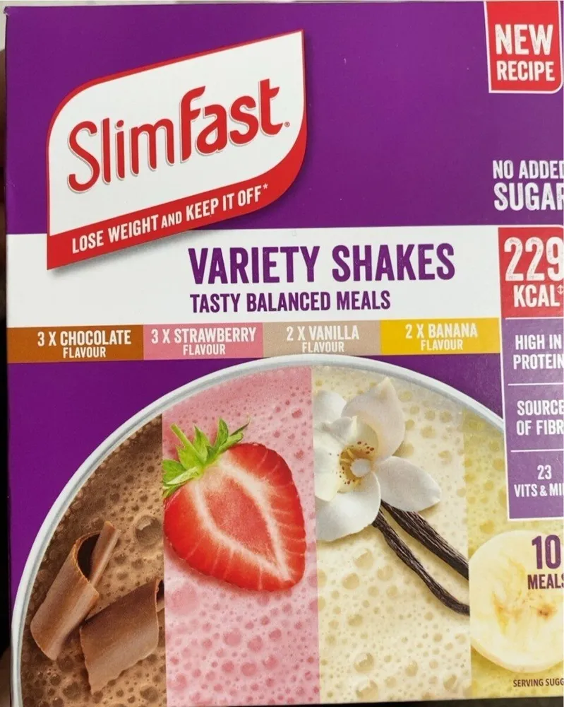 Slimfast variety shakes