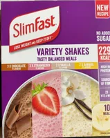 Slimfast variety shakes
