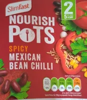 Nourish pot spicy Mexican bean chilli