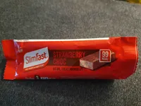 Strawberry choc bar