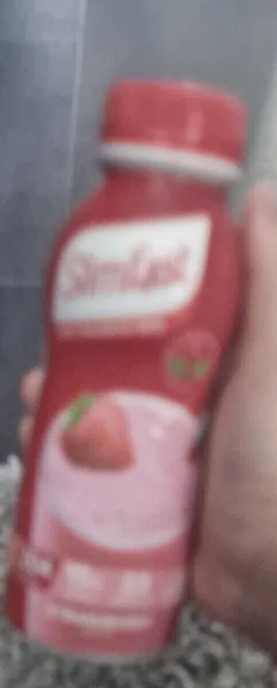 summer strawberry flavour shakes