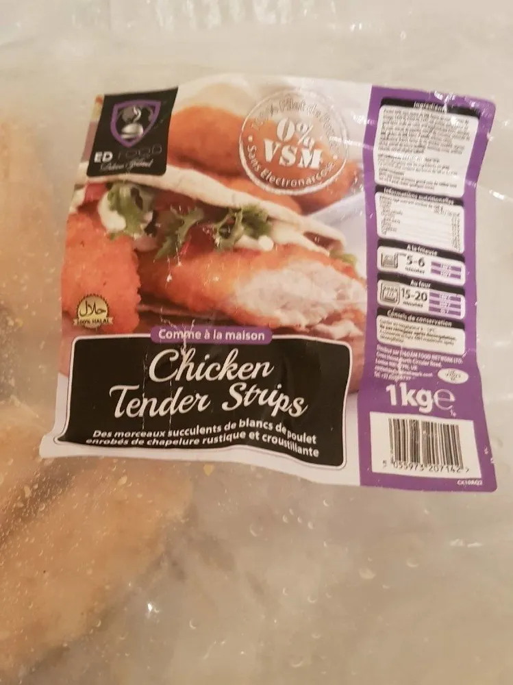 Chicken tender strips