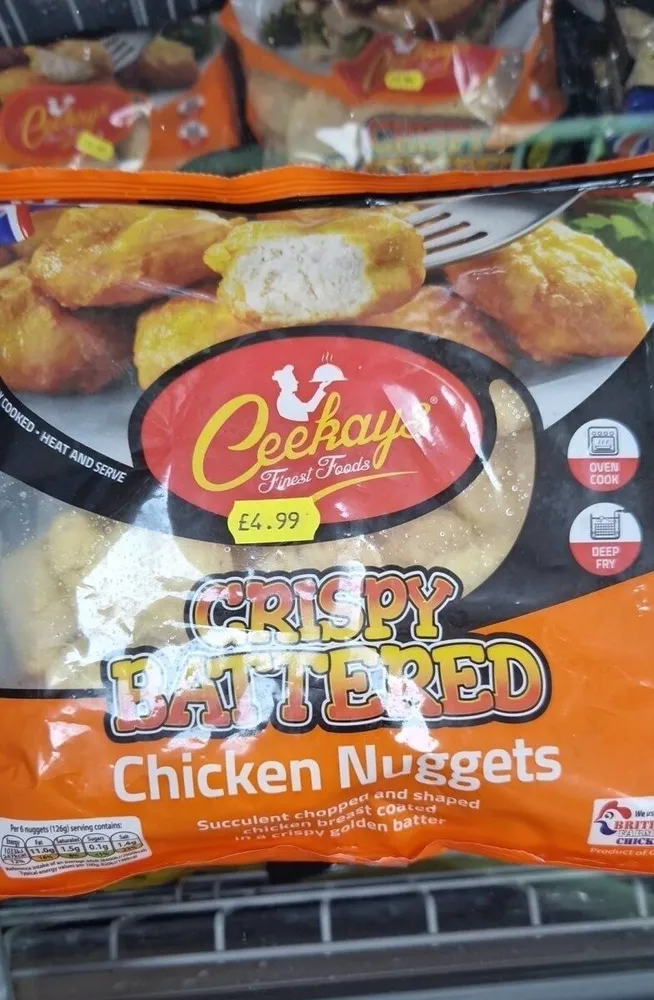 Crispy Battered Chicken Nuggets