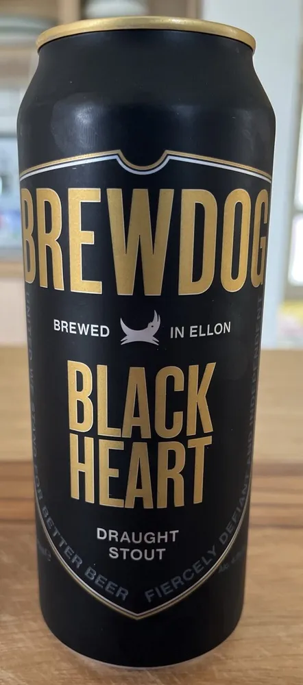 BREWDO BREWED IN ELLON BLACK HEART FIERCELY DEF DR