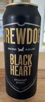 BREWDO BREWED IN ELLON BLACK HEART FIERCELY DEF DR