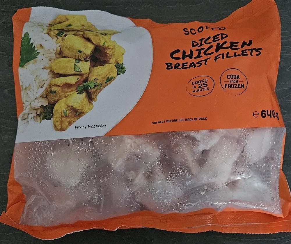 Diced Chicken Breast Fillets