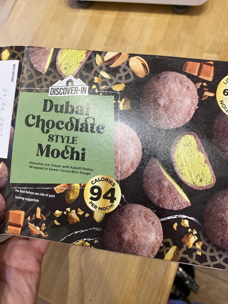 Dubai Chocolate Mochi
