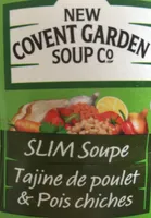 SLIM Soupe - Tajine de poulet & Pois chiches