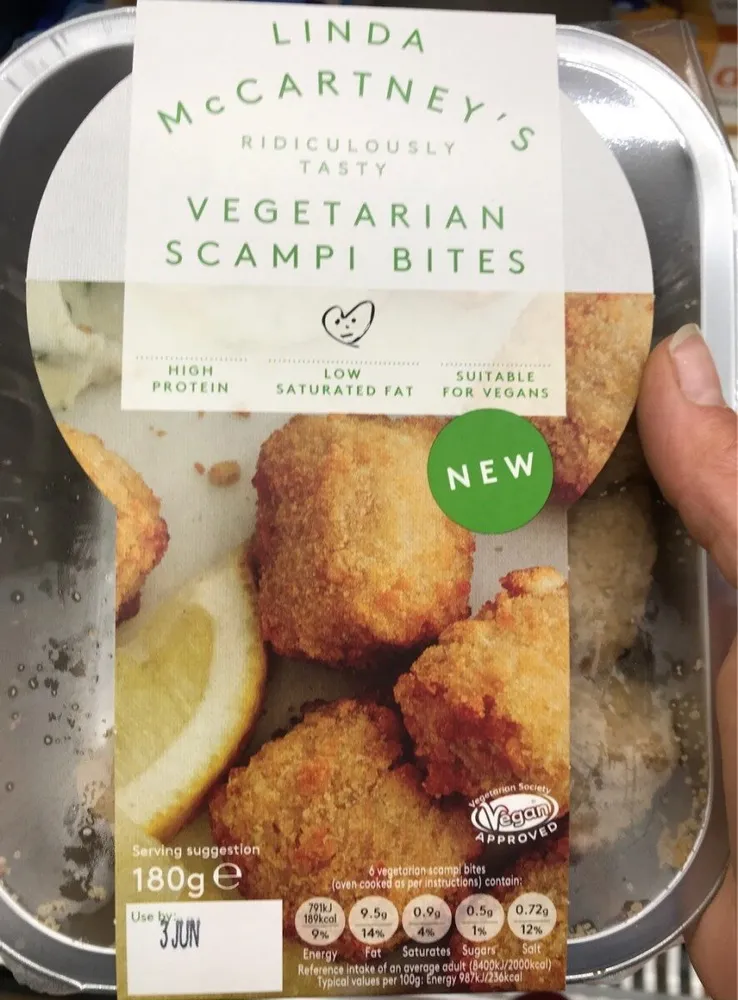 Vegetarian Scampi Bites