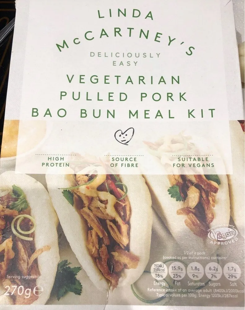 Vegetarian Pulled Pork Bao Bun Meal Kit