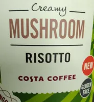 Mushroom risotto Costa coffee