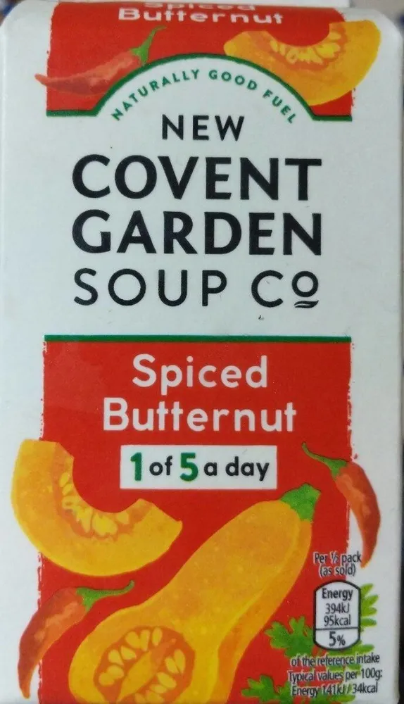 Spiced Butternut soup