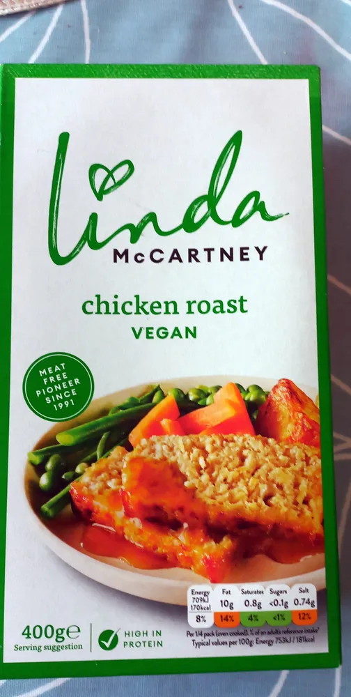Vegan chicken roast