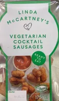 Vegetarian coctail sausages