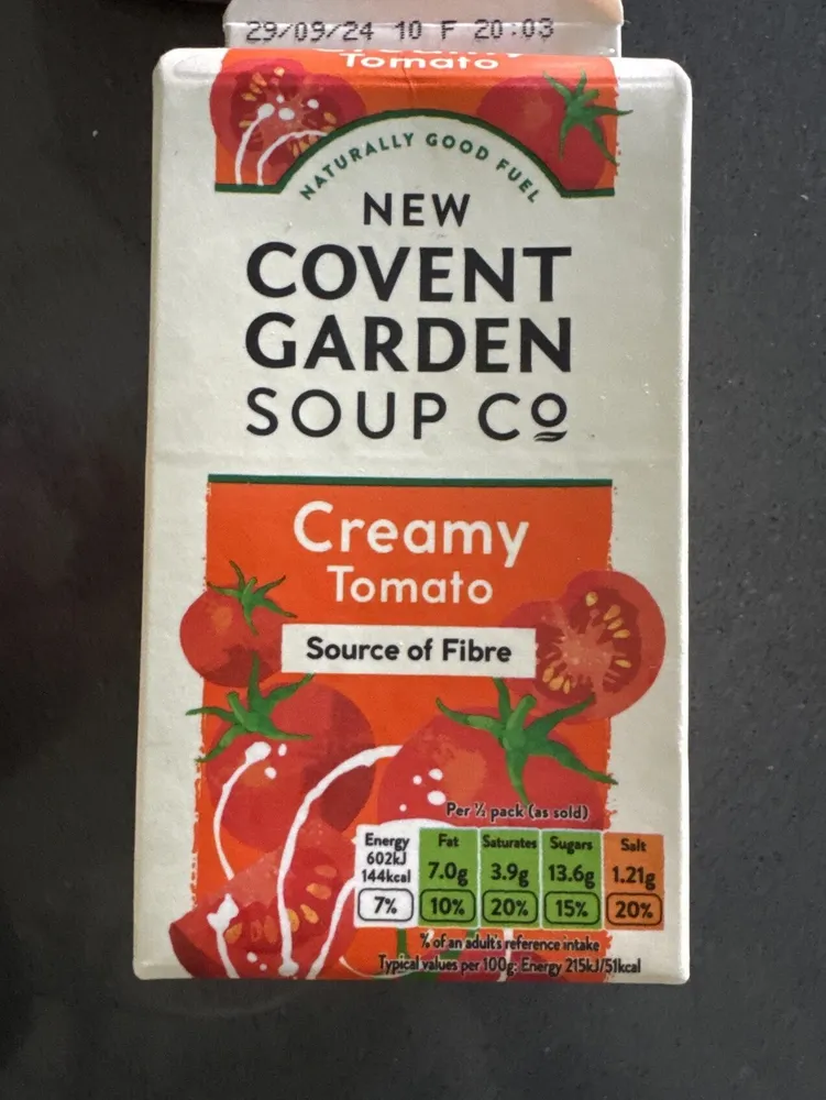 Creamy tomato Soup