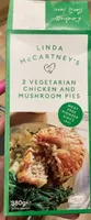 2 vegetarian chicken pie