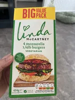 Mozzarella Burger vegetarian