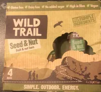 Seed & nut fruit & nut bars