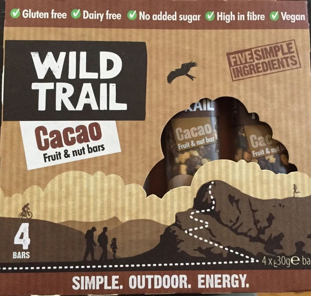 Cacao fruit & nut bars