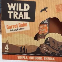 Trail Carrot Cake Fruit, Veg & Nut Bars 4 x