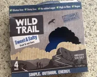Wild trail sweet and salty fruit & nut bars