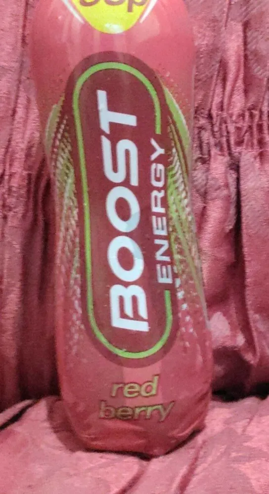 Boost energy red berry