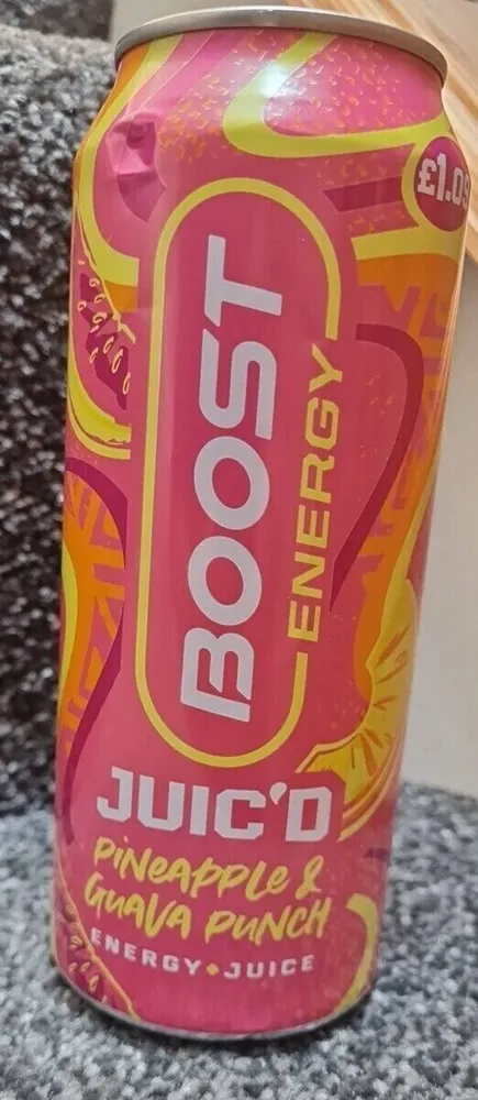 Juiced pineapple guava punch