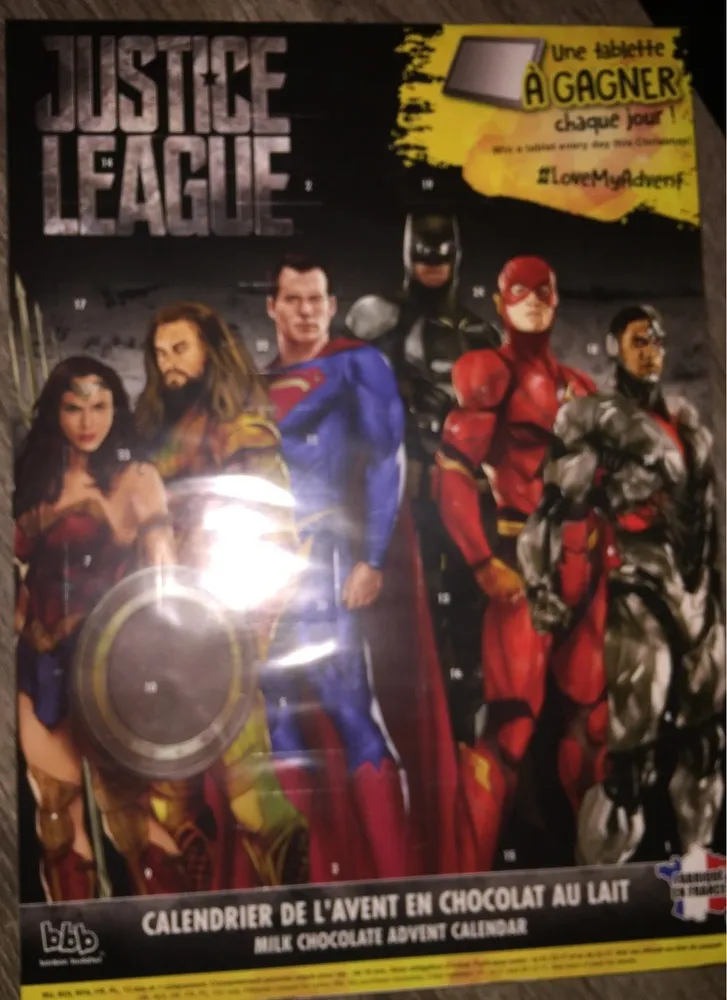 Calendrier de l’Avent Justice League