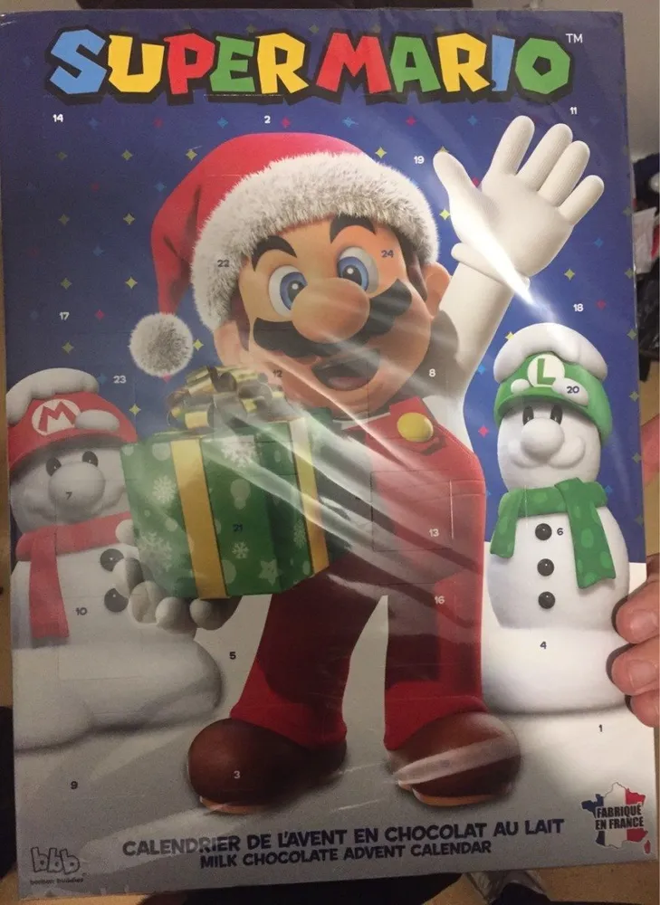 Super Mario 65 G Suklaajoulukalenteri
