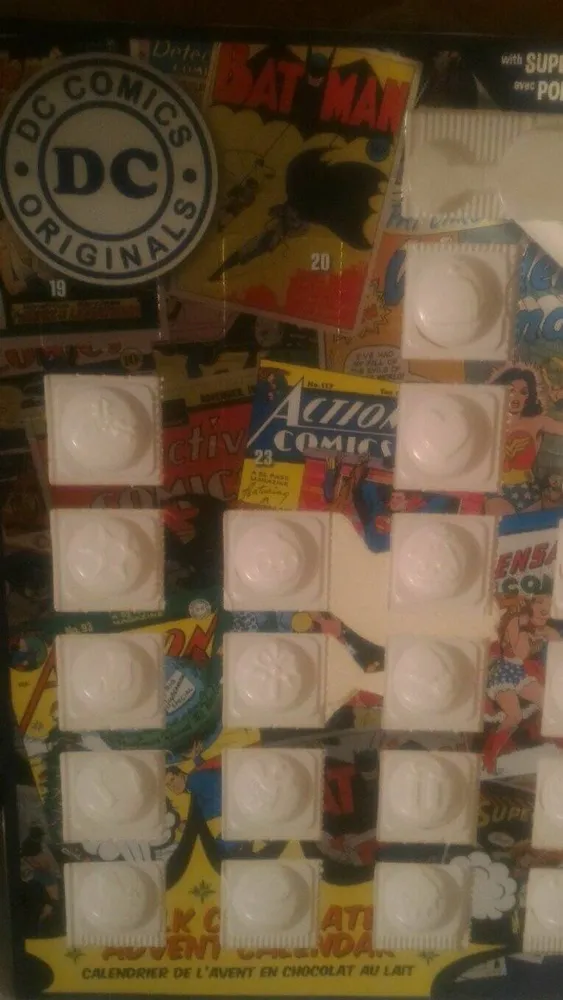 Calendrier de l'Avent en Chocolat au Lait