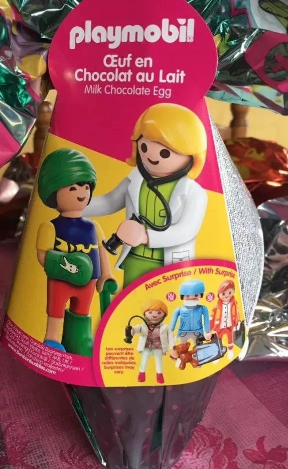 Œuf en Chocolat au Lait Playmobil