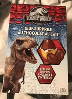 Jurassic World Œuf Surprise au Chocolat au Lait