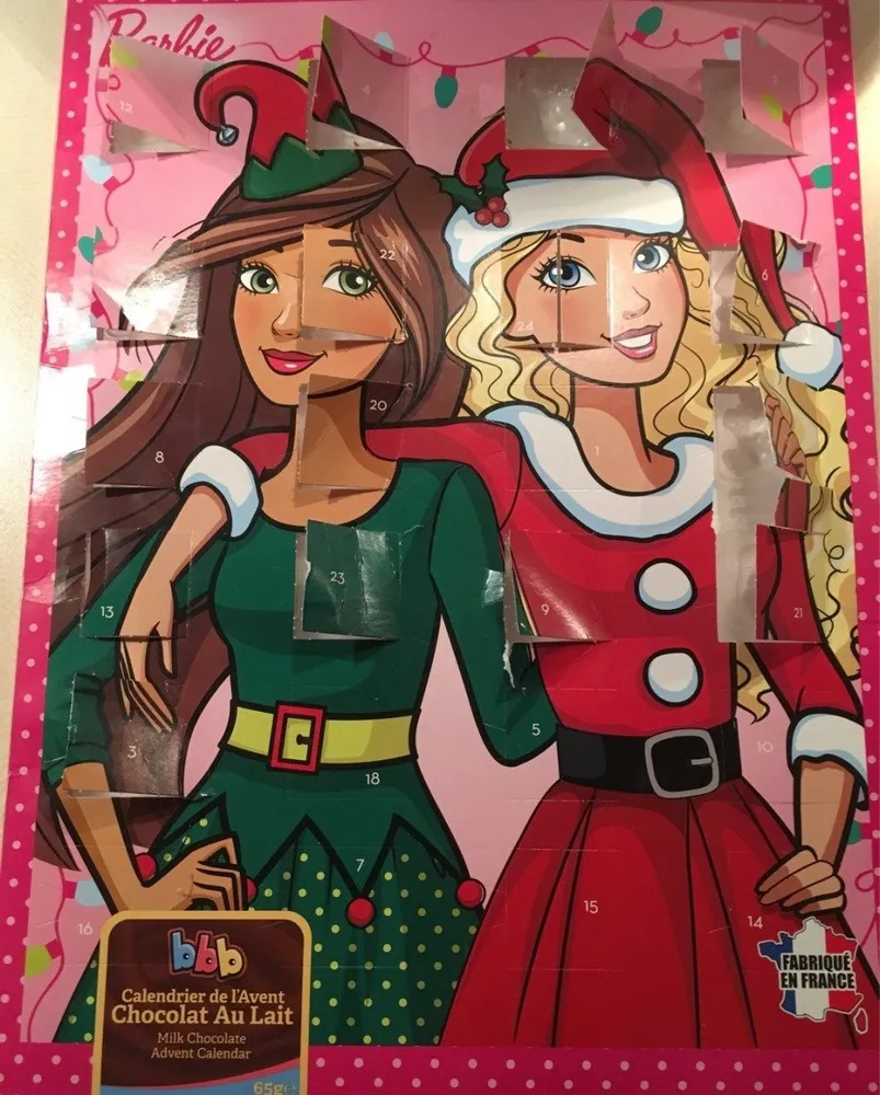 Calendrier de l'Avent Barbie
